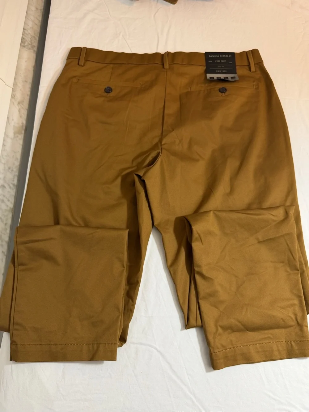 Banana Republic Men's Chino Pants in Caramel Brown